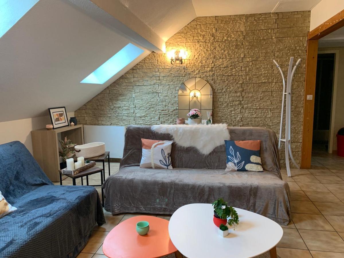 Charmant Appart Sous Toits Proche Chateau Des Ducs ชองเบรี ภายนอก รูปภาพ